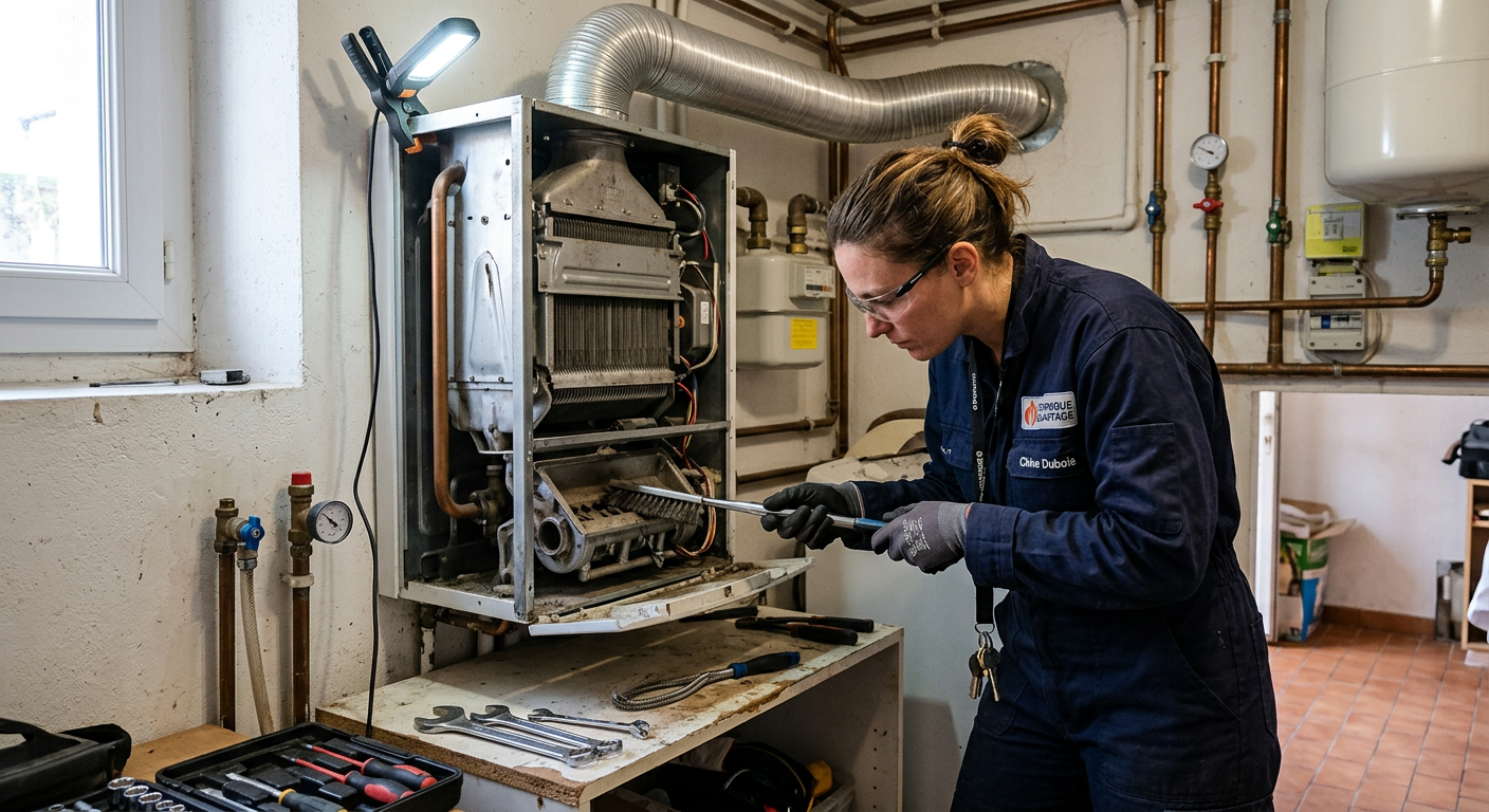 Entretien annuel de chaudière à condensation par un technicien certifié à Villejuif 94